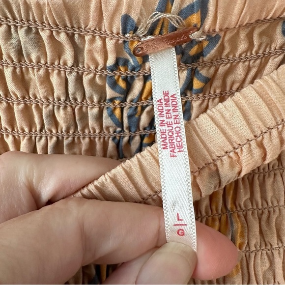 FREE PEOPLE Super Thrills Convertible
Maxi Skirt in Blue Sky Combo SZ L - Picture 5 of 8